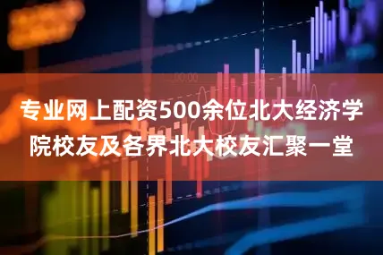 专业网上配资500余位北大经济学院校友及各界北大校友汇聚一堂